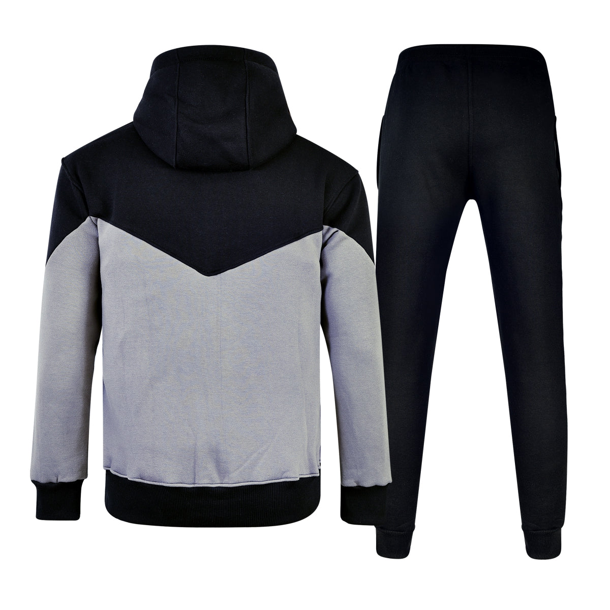 Men's Tracksuit Black and silver
