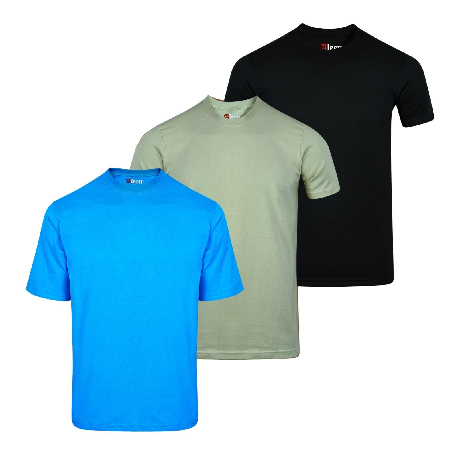 Pack of 3 Men’s cotton regular fit T shirt