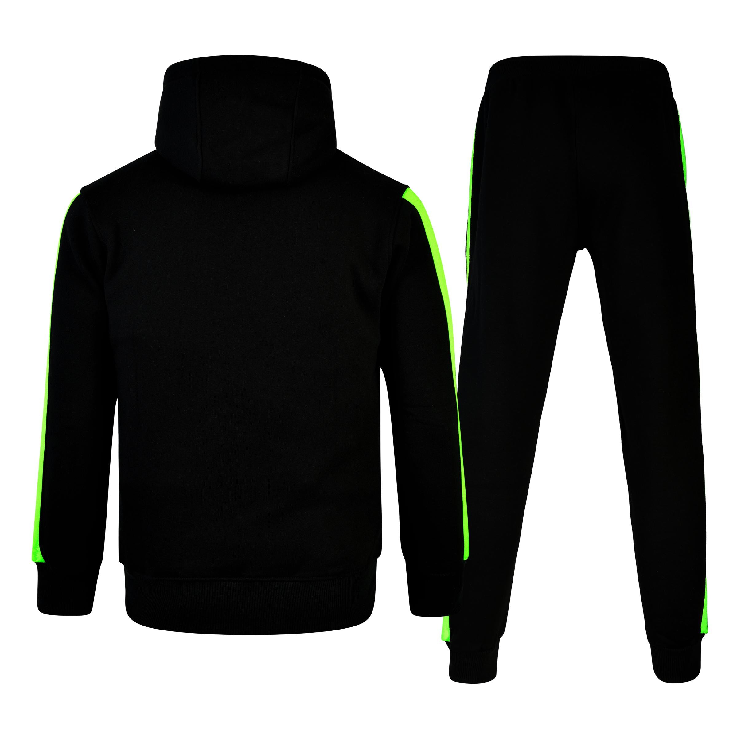 Men's Tracksuit Black and Green