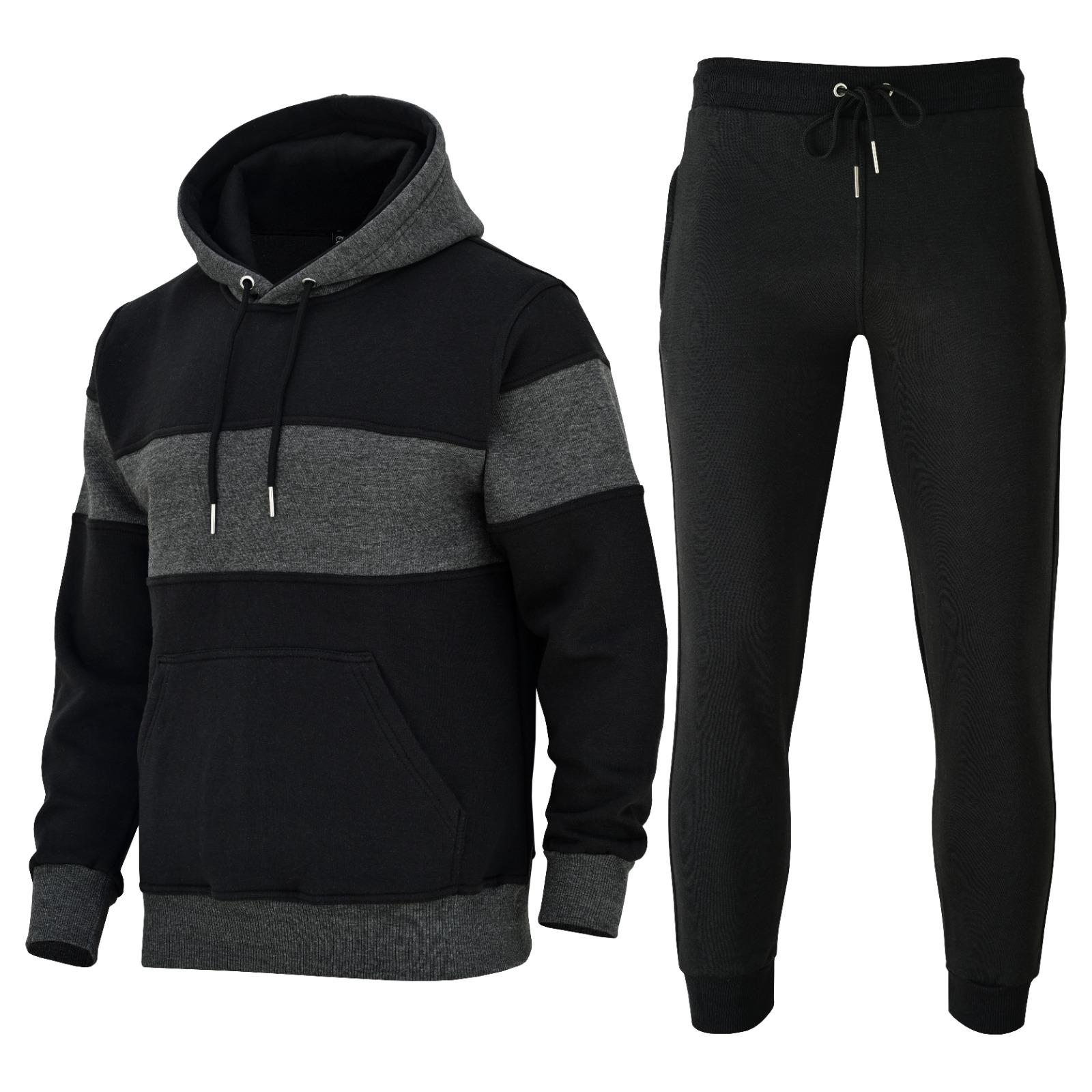 Men's Tracksuit Gray and Black